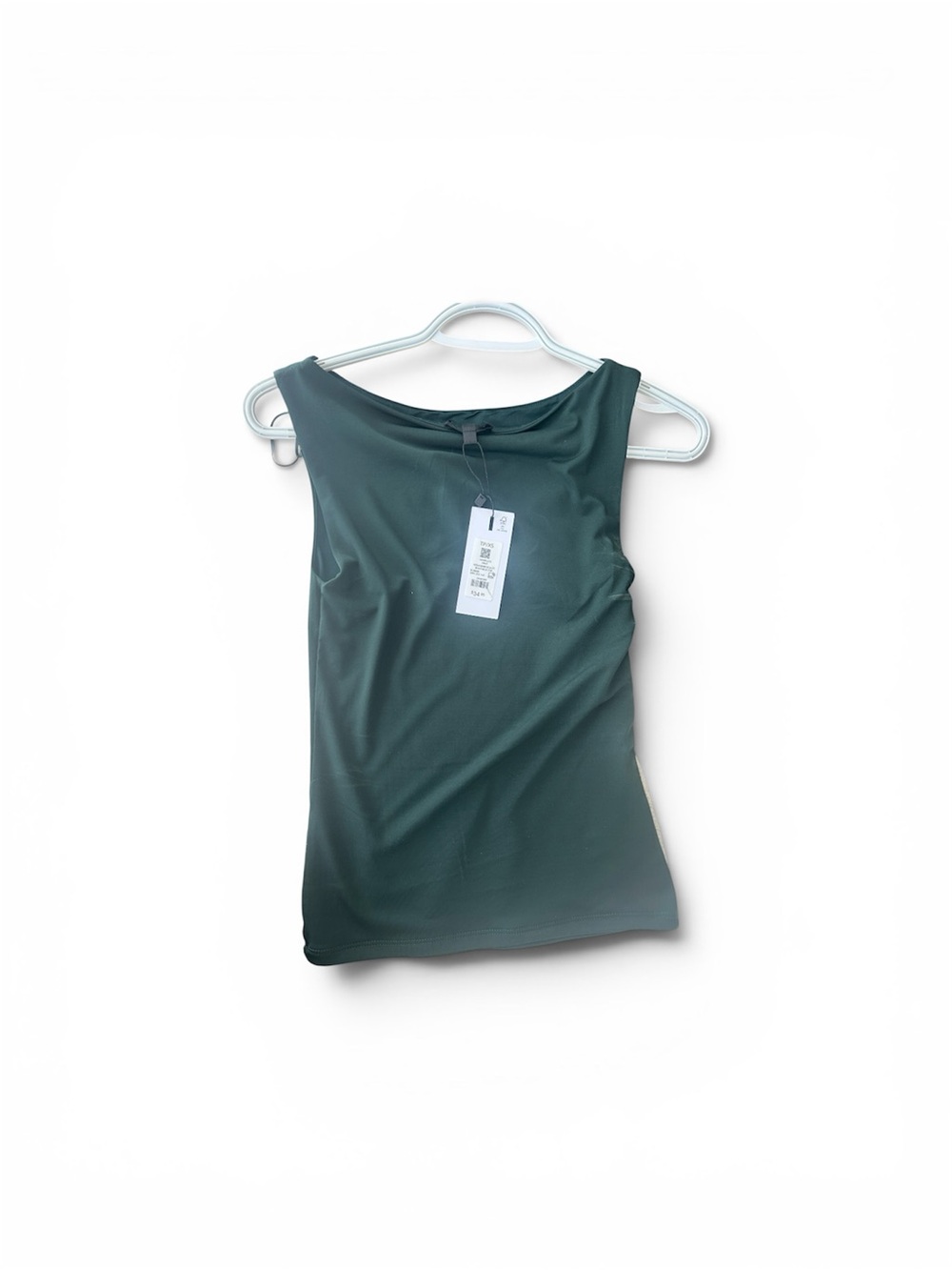 Dynamite Sleeveless Tank Top in Forest Green